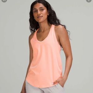 NWT lululemon Love Tank, Dew Pink, Size 8